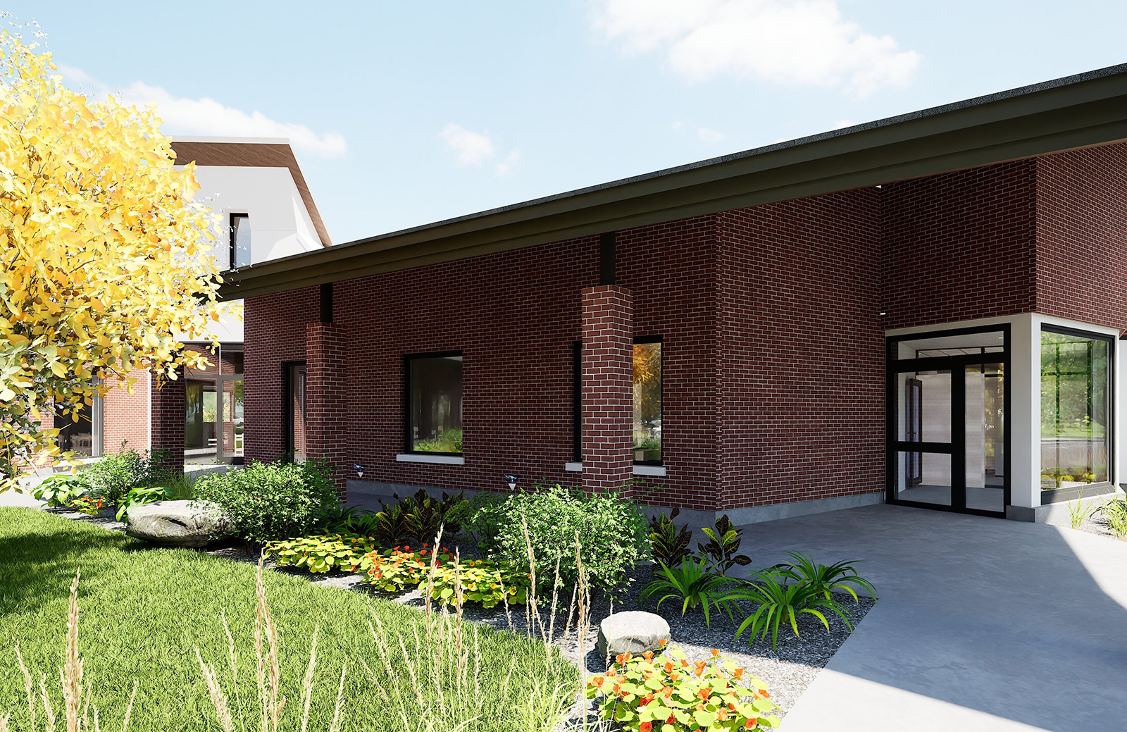 Front entrance
